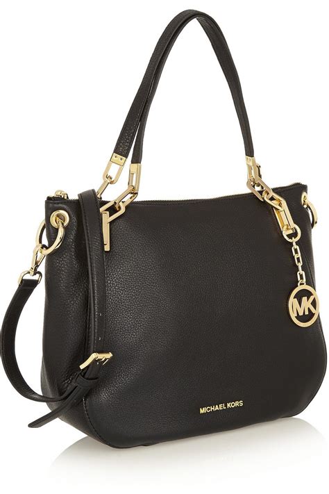 michael kors brooke large leather shoulder bag|Michael Kors shoulder bag sale.